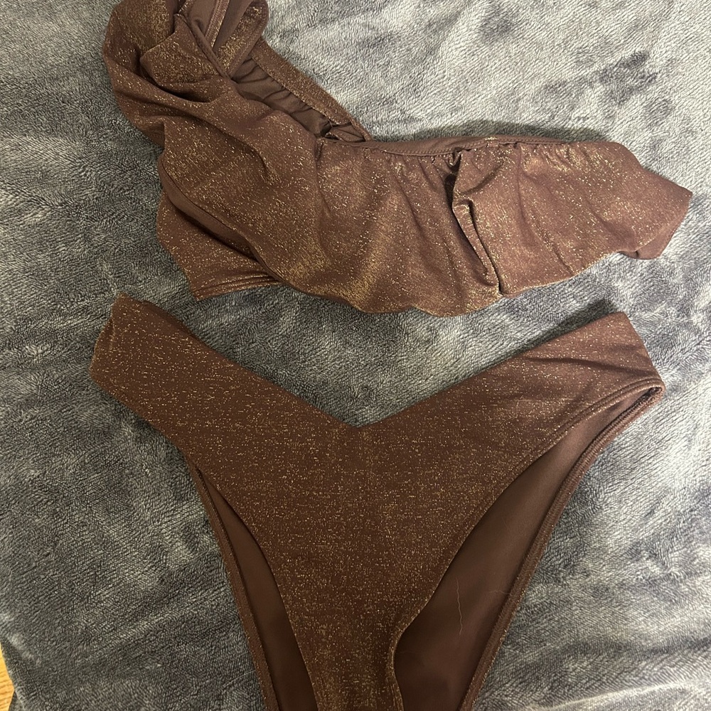 Abercrombie & Fitch Brown Bikini